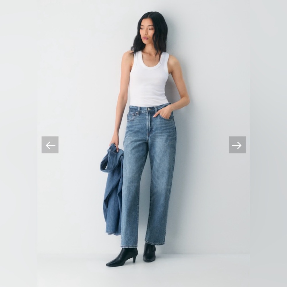 Aritzia Denim Forum The '90s Marlo Hi-Rise Baggy Jean